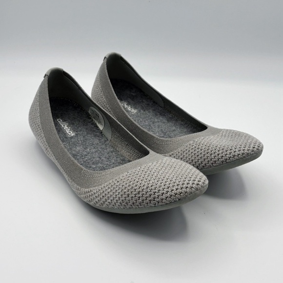 Allbirds Tree Breezer Ballet Flats 8 Grey - Picture 1 of 7